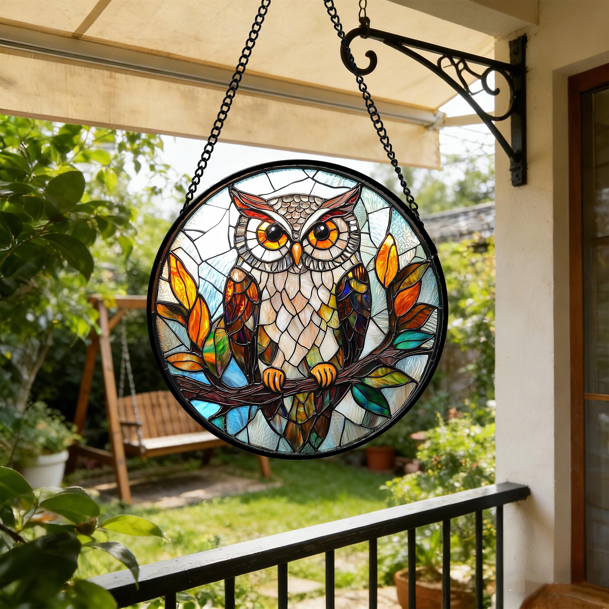 DASTOLL multicolor diamond glass decor warms any room