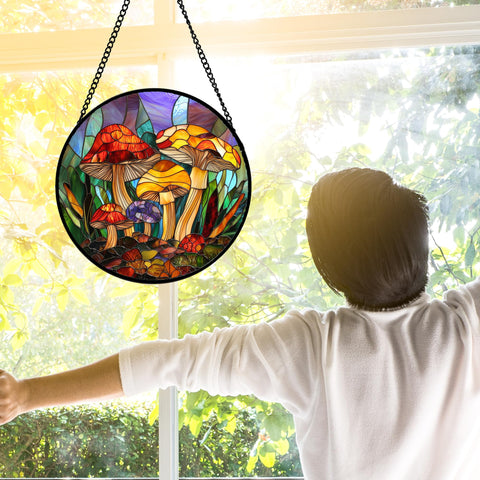 DASTOLL plant sun catcher decor enhances living spaces with cheerful light.