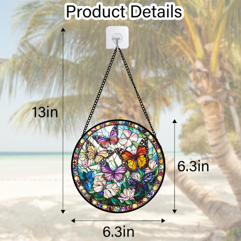 DASTOLL stained glass brings peaceful color to rooms and doors