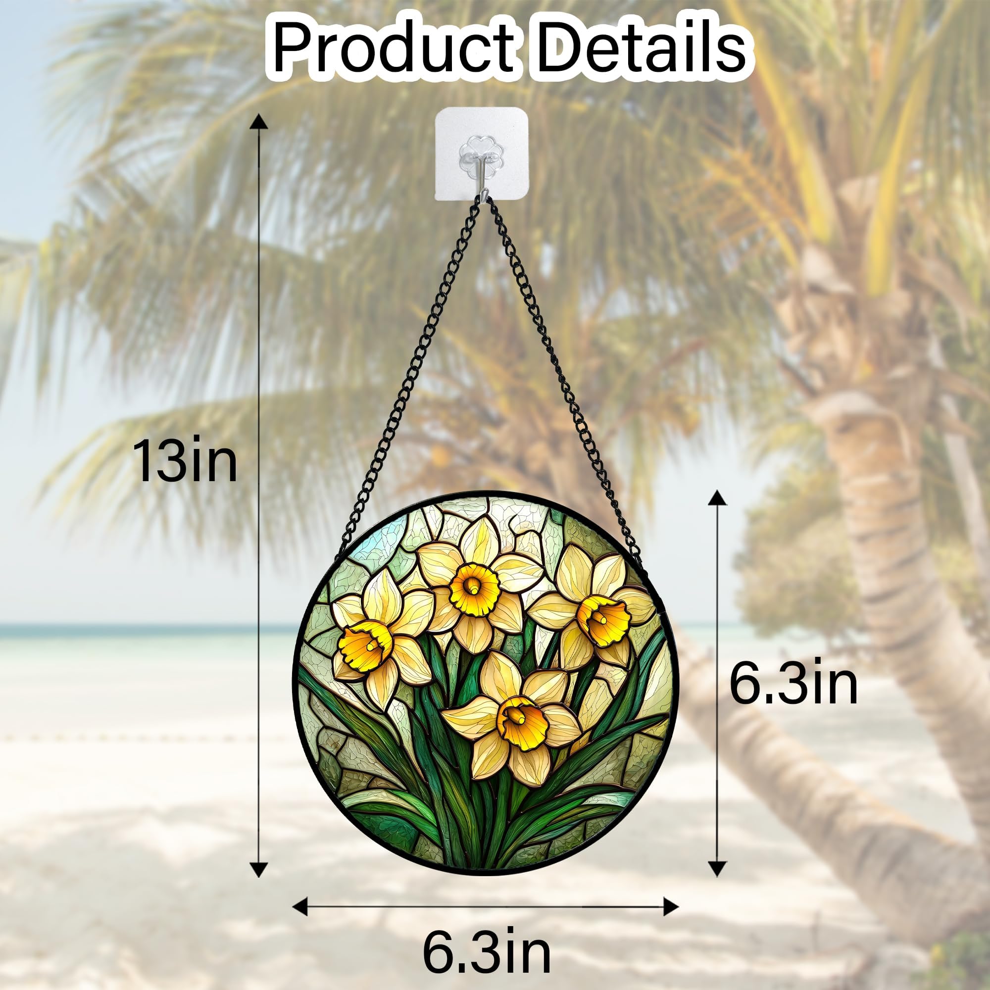 DASTOLL gift idea: suncatcher for anniversaries or holidays.