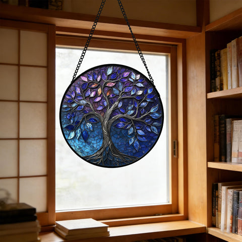 DASTOLL stained glass decor for home windows adding charm