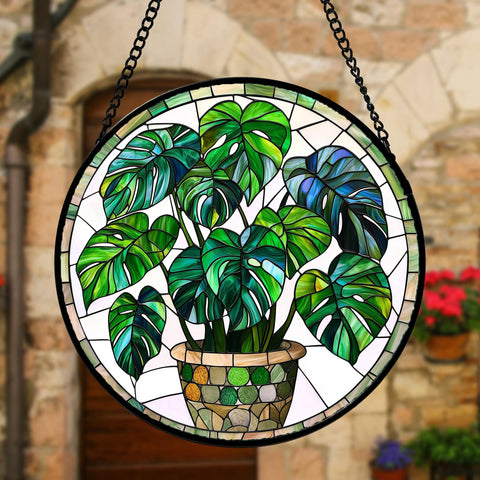 DASTOLL stained glass decor fits windows, doors, porches to enliven spaces.