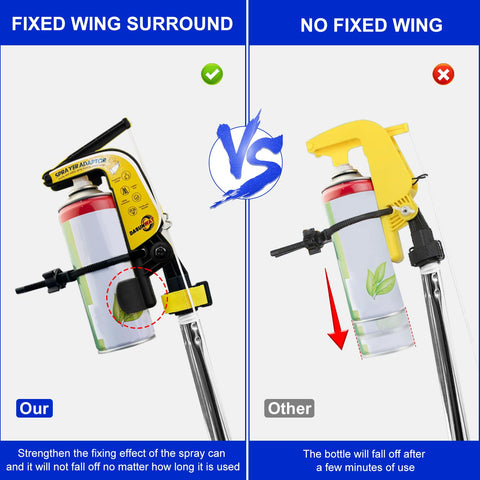 Dasunwat extension bracket shows wing fixing for secure, wobble-free operation