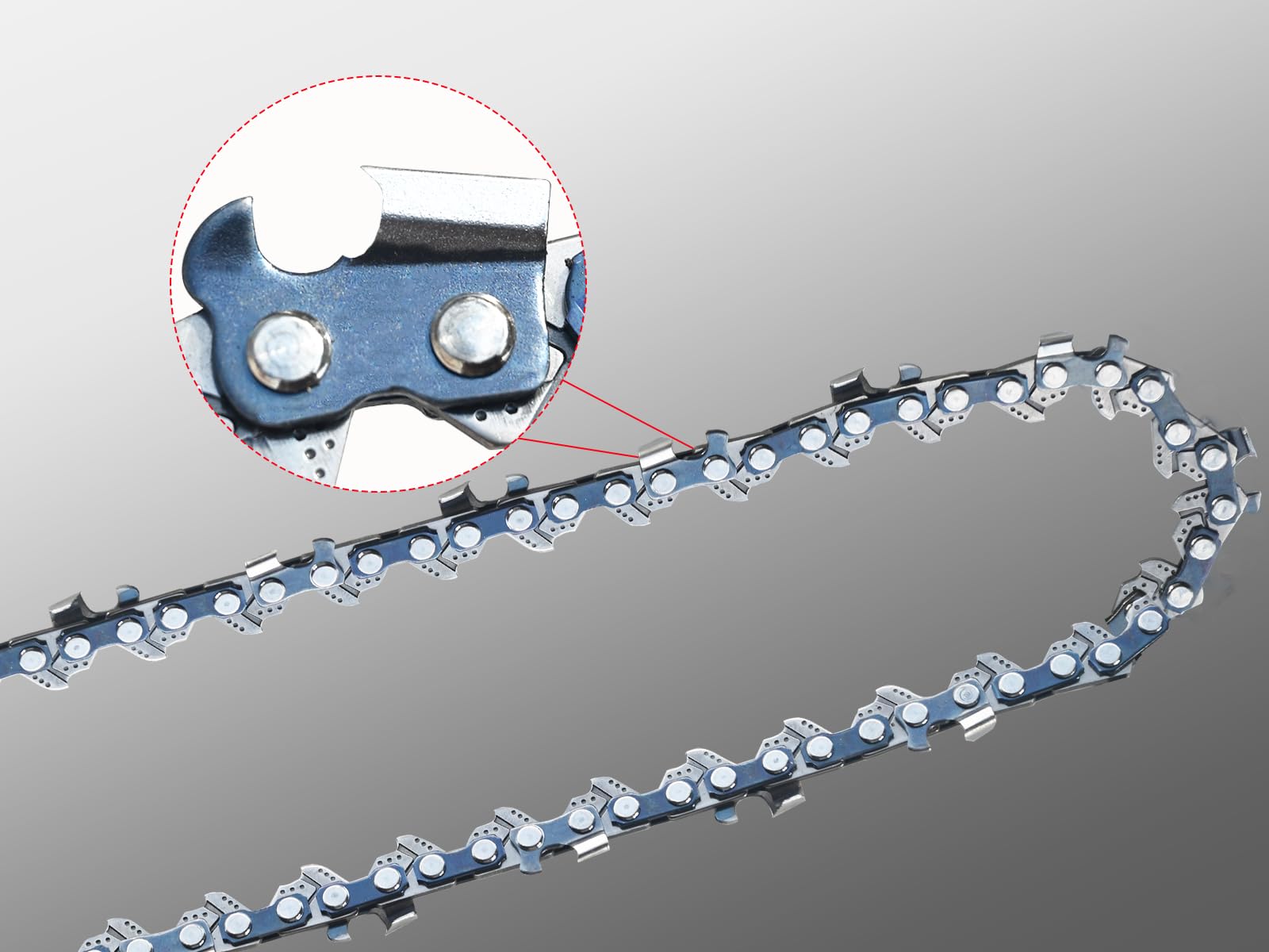DatsenAAA 10-inch pole saw chain for EGO PSX2510, consistent feed and clean finishes.