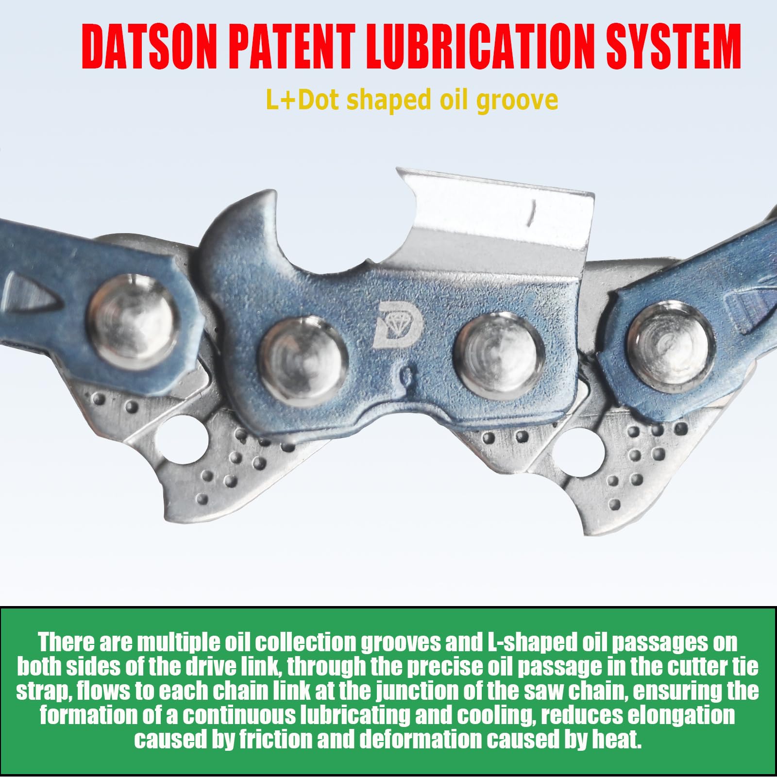 DatsenAAA lubrication system reduces downtime by delivering oil to key parts.