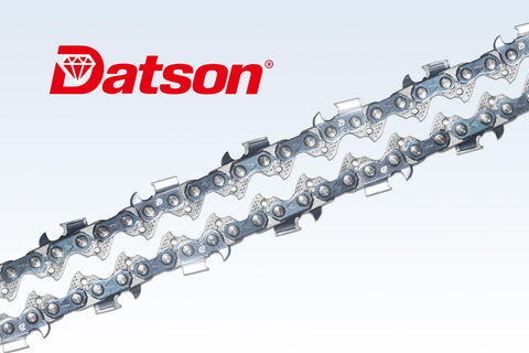 DatsenAAA chain delivers flat cutting for smooth pruning with German steel.