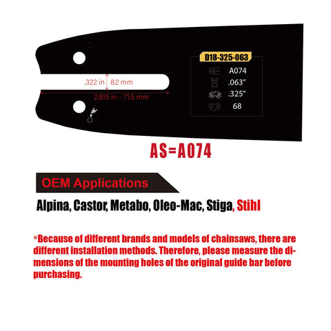 DatsenAAA 68 drive links ensure precise fit and tension.