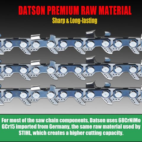 DatsenAAA hardened rivets resist wear and maintain tension for tough jobs.