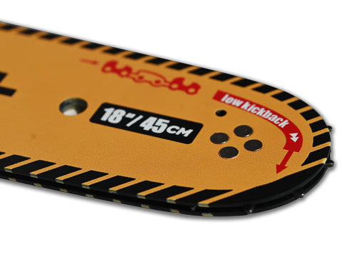 DatsenAAA semi-chisel low-kickback design reduces kickback for safer cuts.