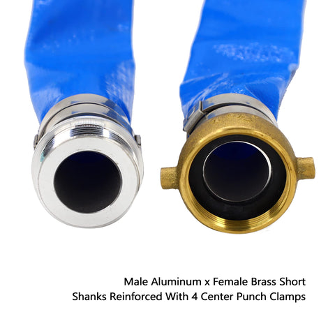 DAVCO PVC discharge hose 2in designed for reliable pump connections.