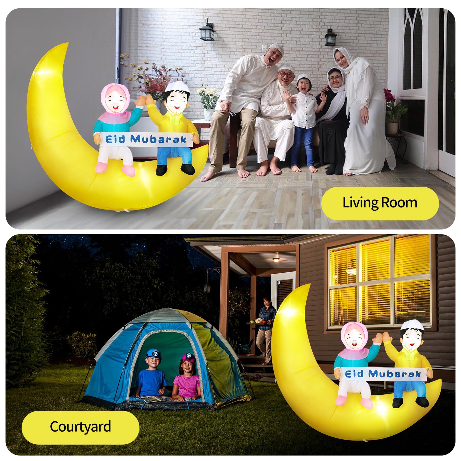 Dawdix replaceable banners ensure long-lasting Ramadan to Eid decorations.