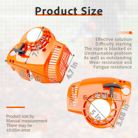 dawnow recoil pull starter Sh86, durable build and quick return