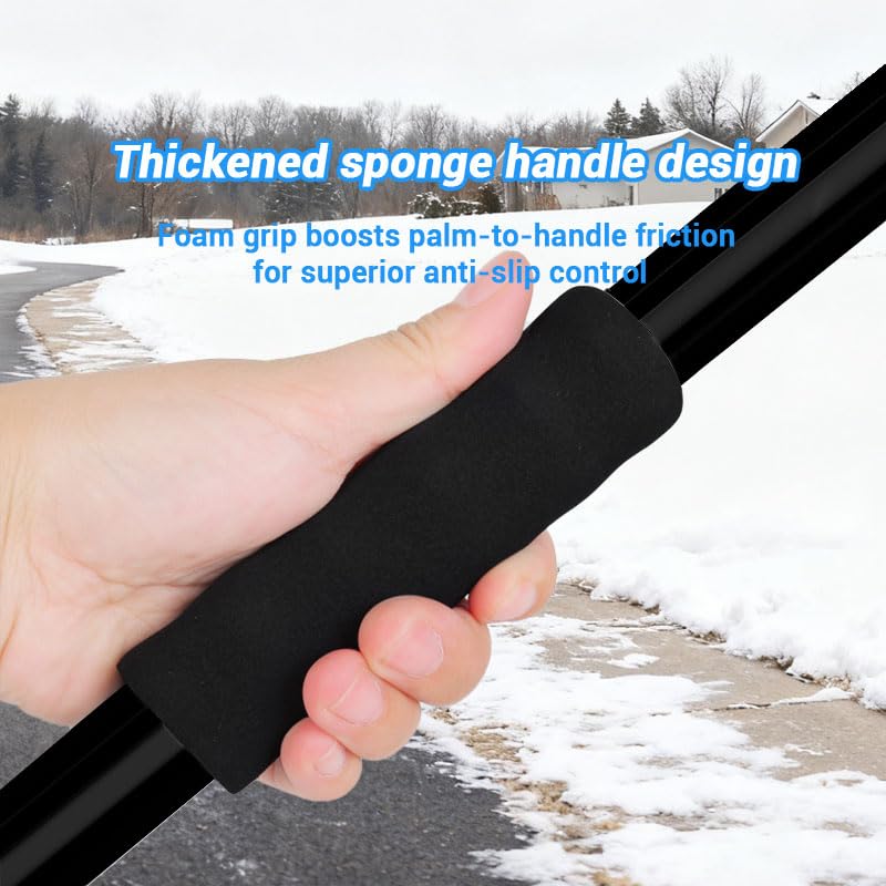 Daxguard 10 inch compact head ideal for kid-friendly snow clearing.