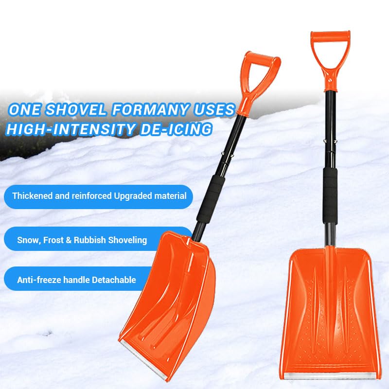 Daxguard foam-grip handle for secure, comfortable grip in cold weather.