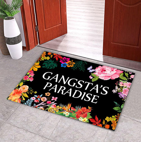 DAYLIPILLOW welcome mat front door offers non-slip performance for busy entryways.