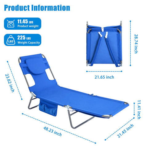 Daystar SunnyFeel chair with shoulder straps for hands-free carrying