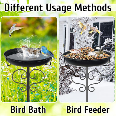 DAYSUP detachable bowl allows quick cleaning and refilling.