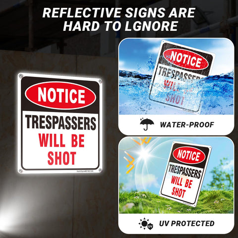 DazhiSigns rust-free aluminum sign designed for outdoor durability.
