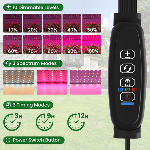 DazSpirit included thermometer helps monitor warmth for seedlings.