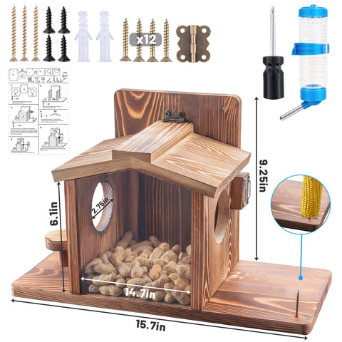 DAZUINIAO water tray for squirrels provides hydration on warm days