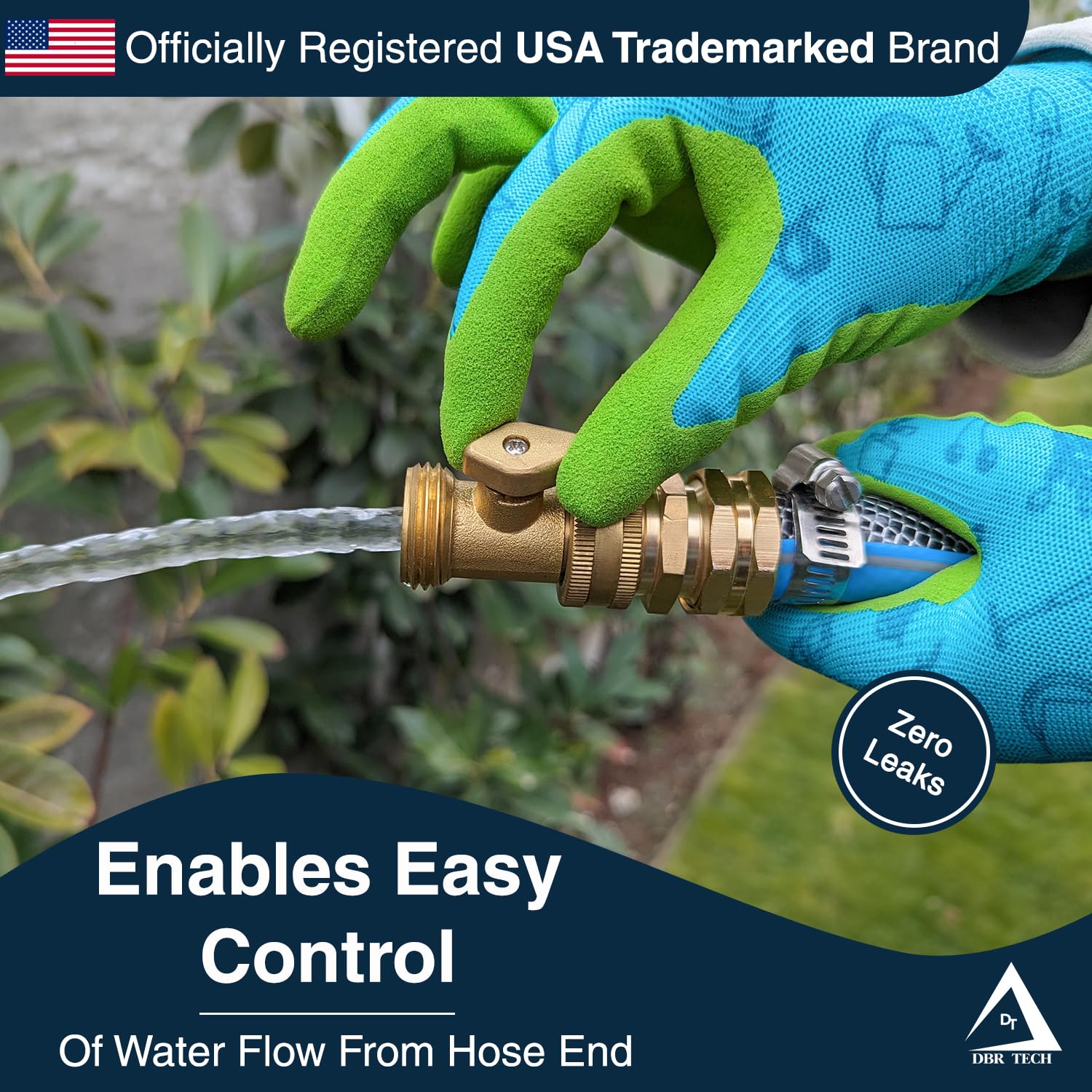 DBR Tech valve with sprinkler attachment demonstrates universal compatibility