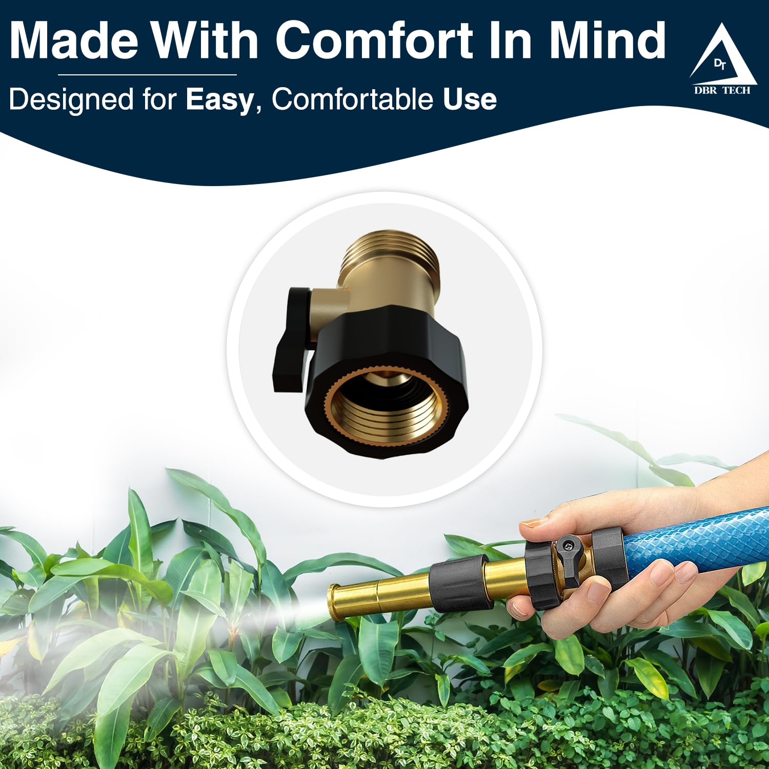 DBR Tech compact design is travel-ready for balconies, RVs, and tight spaces.