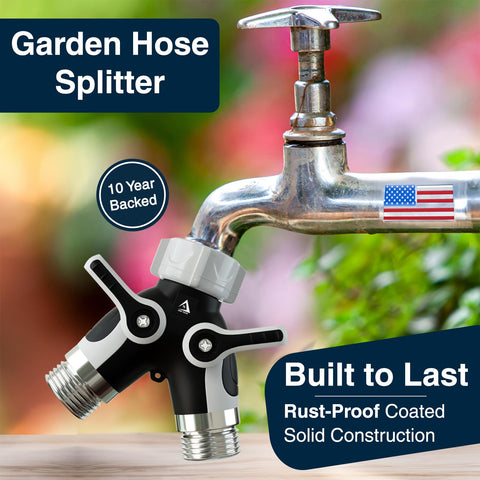 DBR Tech heavy-duty connector ensures rust resistance and secure faucet attachment.