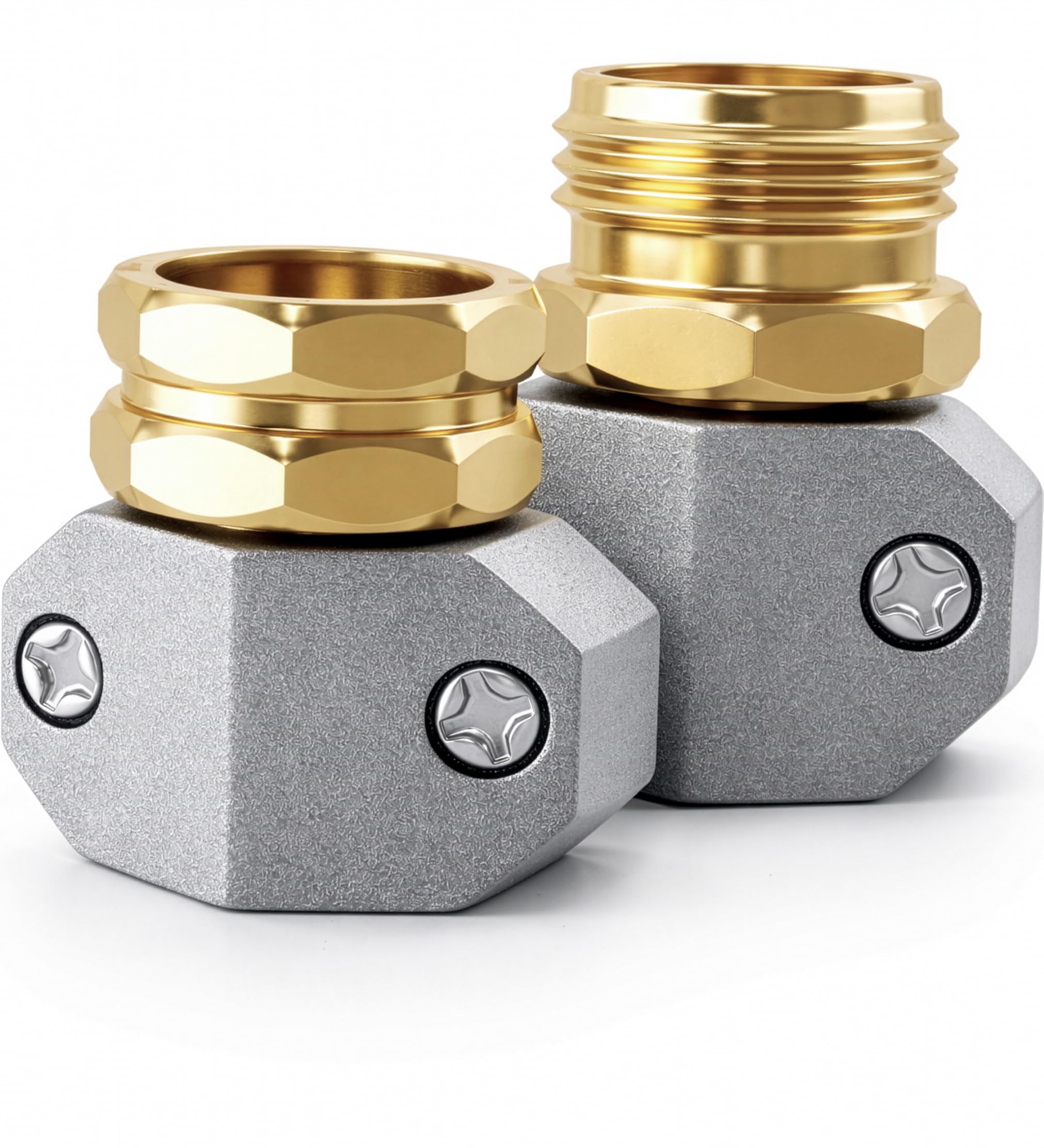 DBR Tech Hose Repair Kit connectors close-up showcases universal fit and secure leak-free seal.