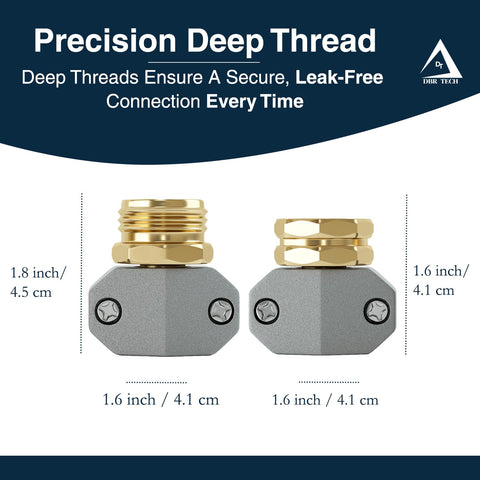 DBR Tech included-parts image highlights full-end replacement kit with tape and washers.