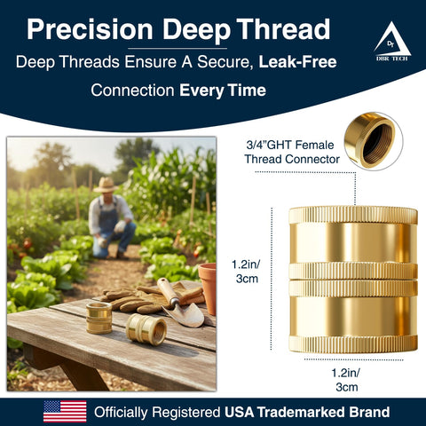 DBR Tech tool-free setup shows quick, secure connections right out of the package.