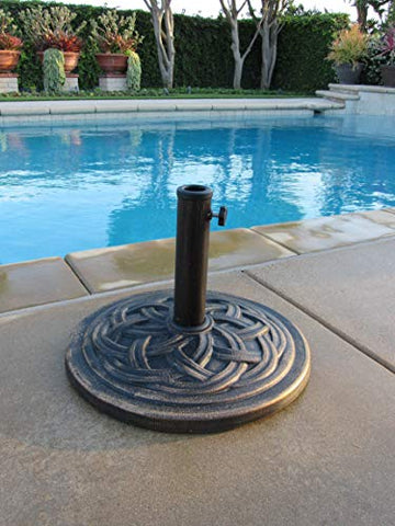 DC America UBP18181-BR bronze finish close-up highlights rust-free composite durability.