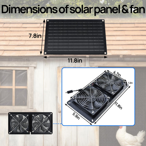 DC HOUSE shed ventilation provides passive cooling on sunny days.