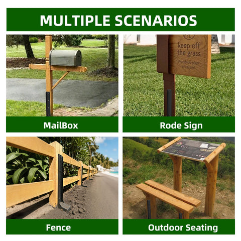 DCLFIRMX reusable anchor withstands wind and impacts for long-lasting fence posts.