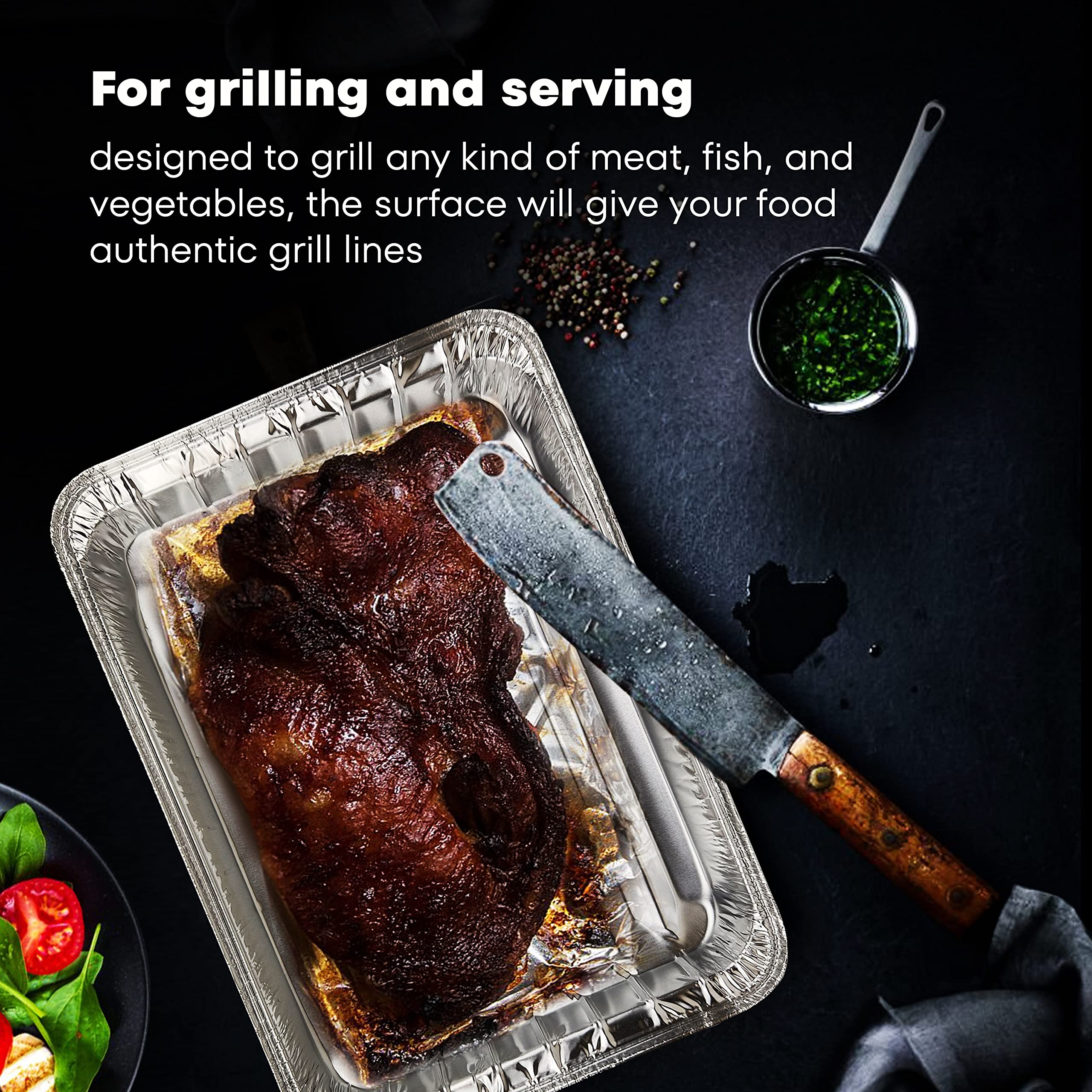 DCS Deals oven-safe broiler pan ready for roasting and broiling.