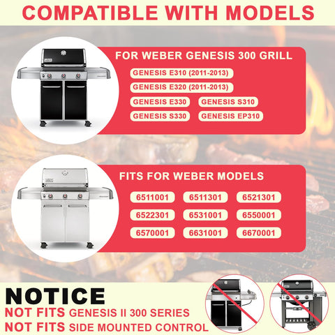 DcYourHome 4-outlet spark generator ensures durable ignition for select Weber grills.