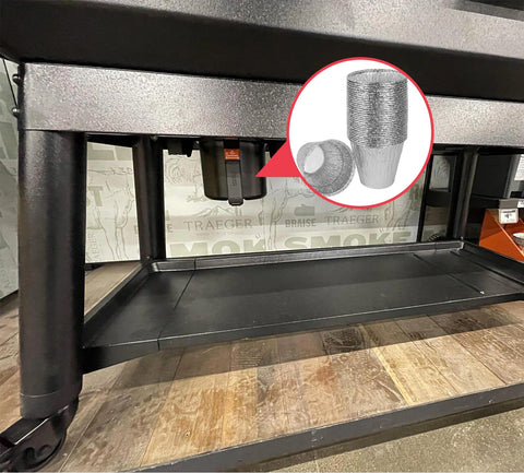 DcYourHome BAC608 compatibility with drip tray liners across Traeger models