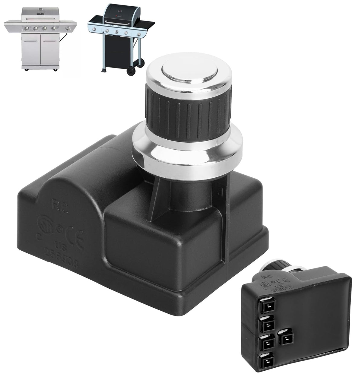 DcYourHome DHL-128-5Q igniter front view shows durable construction for reliable starts