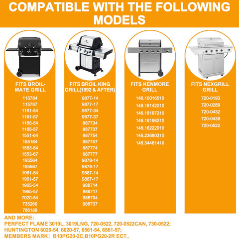 DcYourHome DHLG-12 two-outlet igniter supports flexible grill repairs