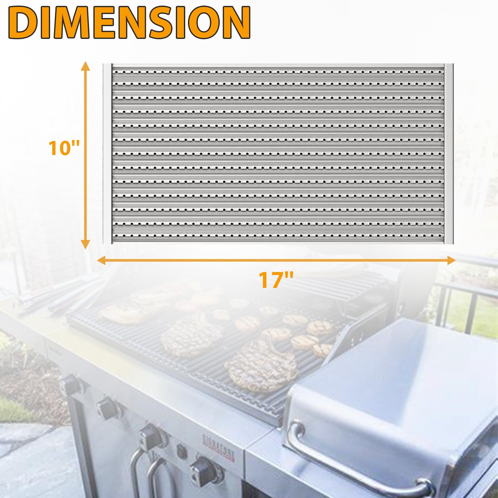 DcYourHome Tru Infrared upgrade for Char-Broil Commercial Series grills.
