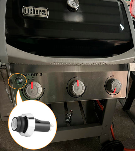 DcYourHome Genesis II igniter replacement, seamless fit for Genesis 2 grills.