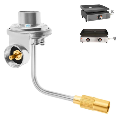 DcYourHome grill regulator fits 17 and 22 inch Blackstone griddles for reliable cooking.