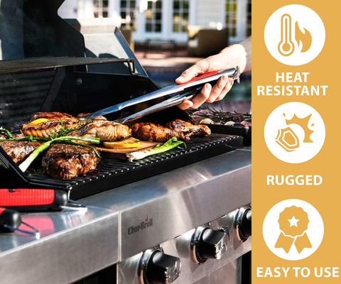 DcYourHome heavy-duty stainless plates resist warp under high heat.