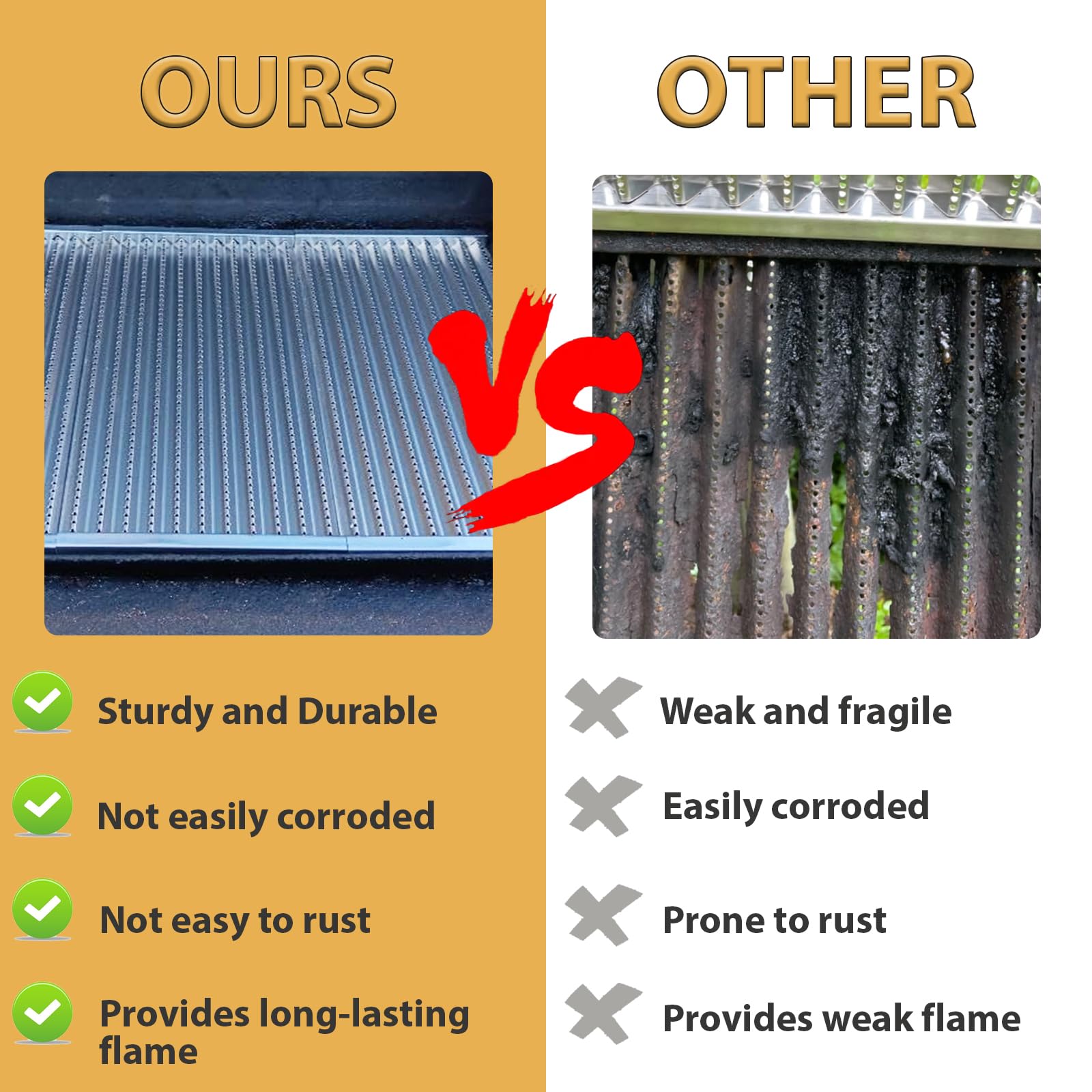 DcYourHome stainless emitter plates ensure durable, corrosion-resistant performance.