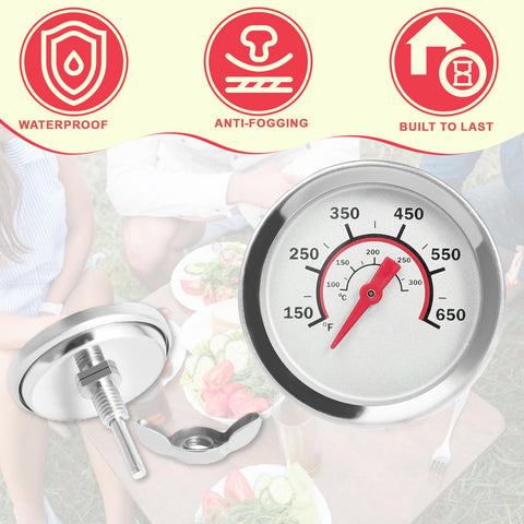 DcYourHome waterproof design withstands rain while grilling outdoors.