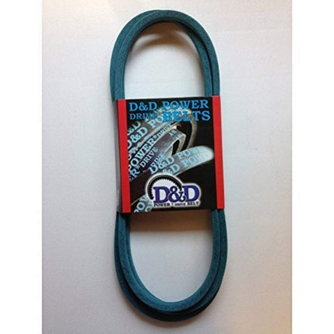 D&D PowerDrive kevlar belt front view, durable replacement for compatible mowers.