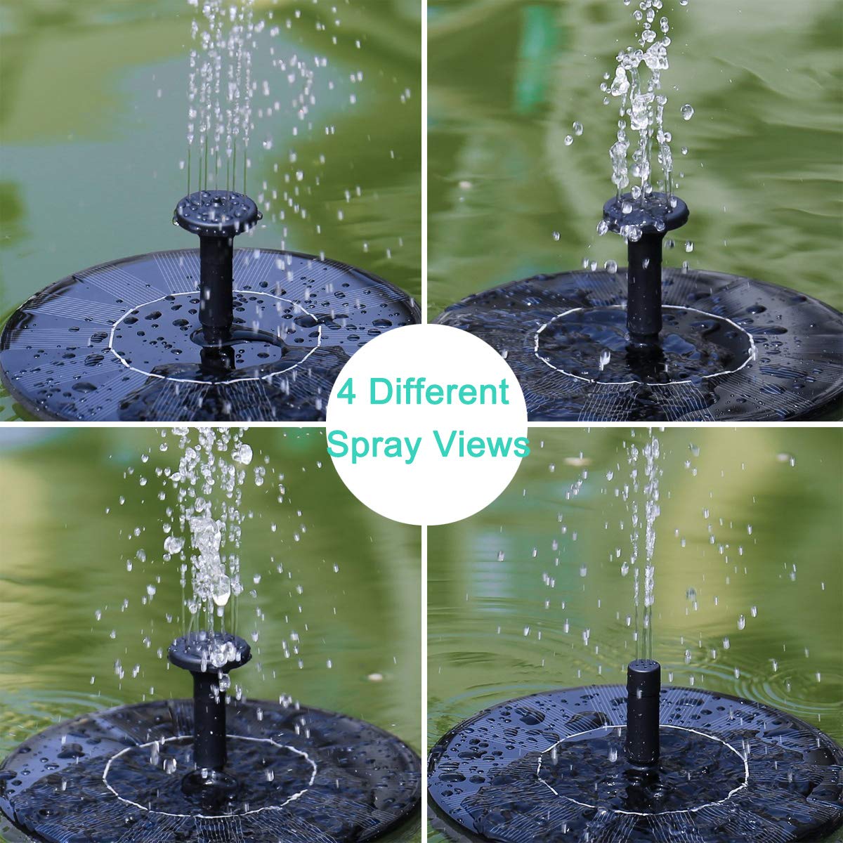 DDcafor garden pond water circulation keeps oxygen levels in check
