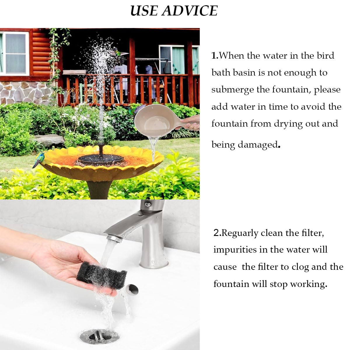 DDcafor outdoor fountain in use during sunny day