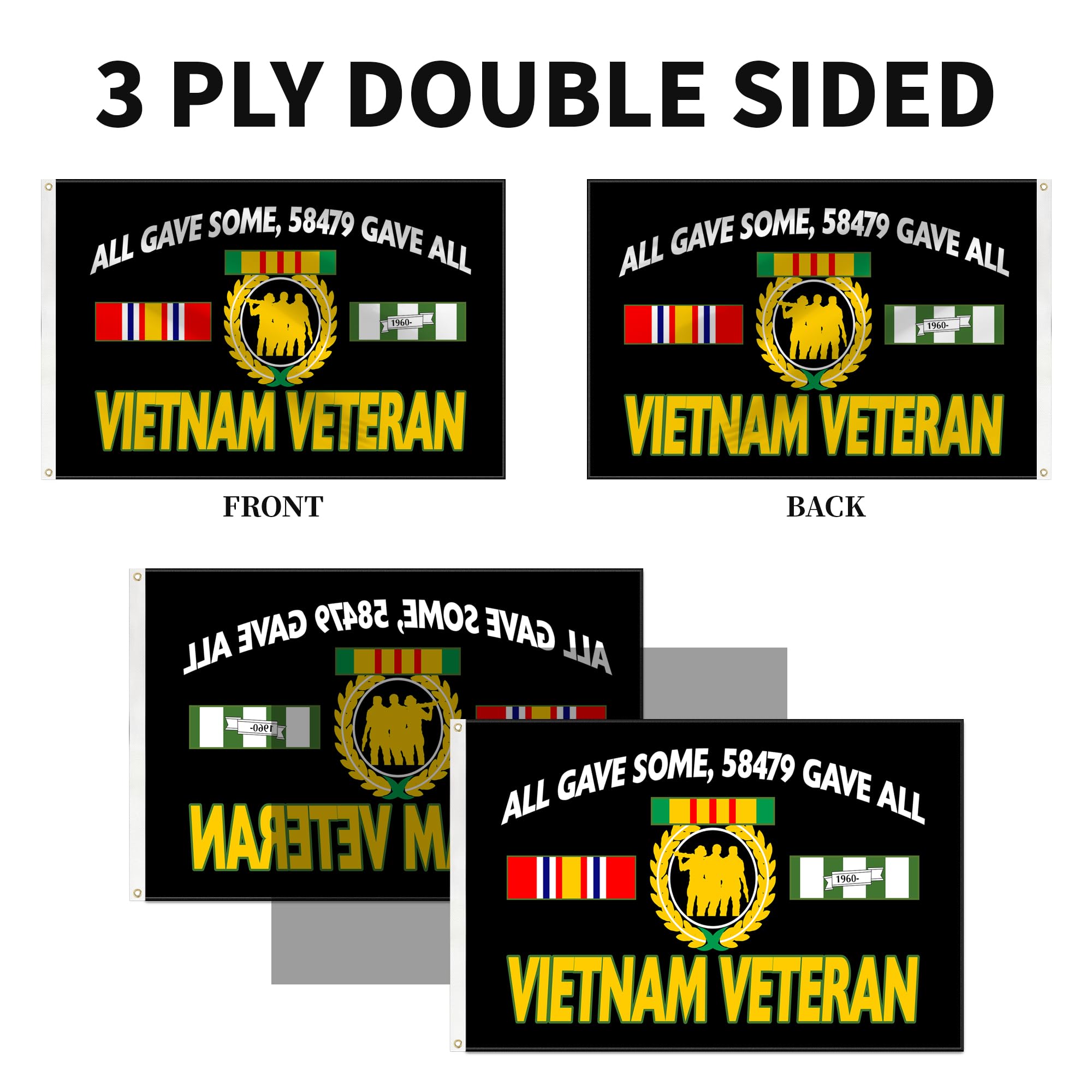 DDJEFYAO All Gave Some Gave All banner with bold lettering