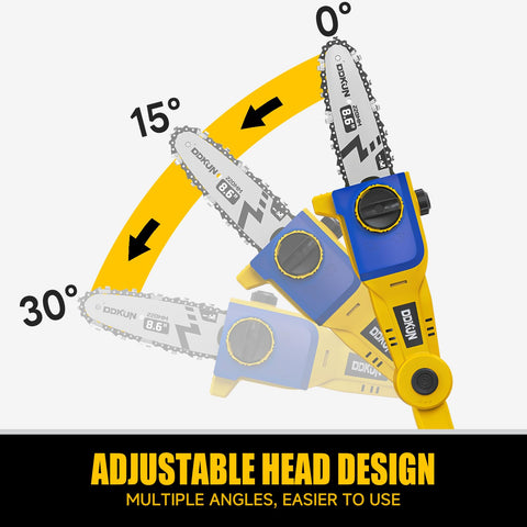 DDKUN lightweight 8 lb design reduces shoulder and arm fatigue.