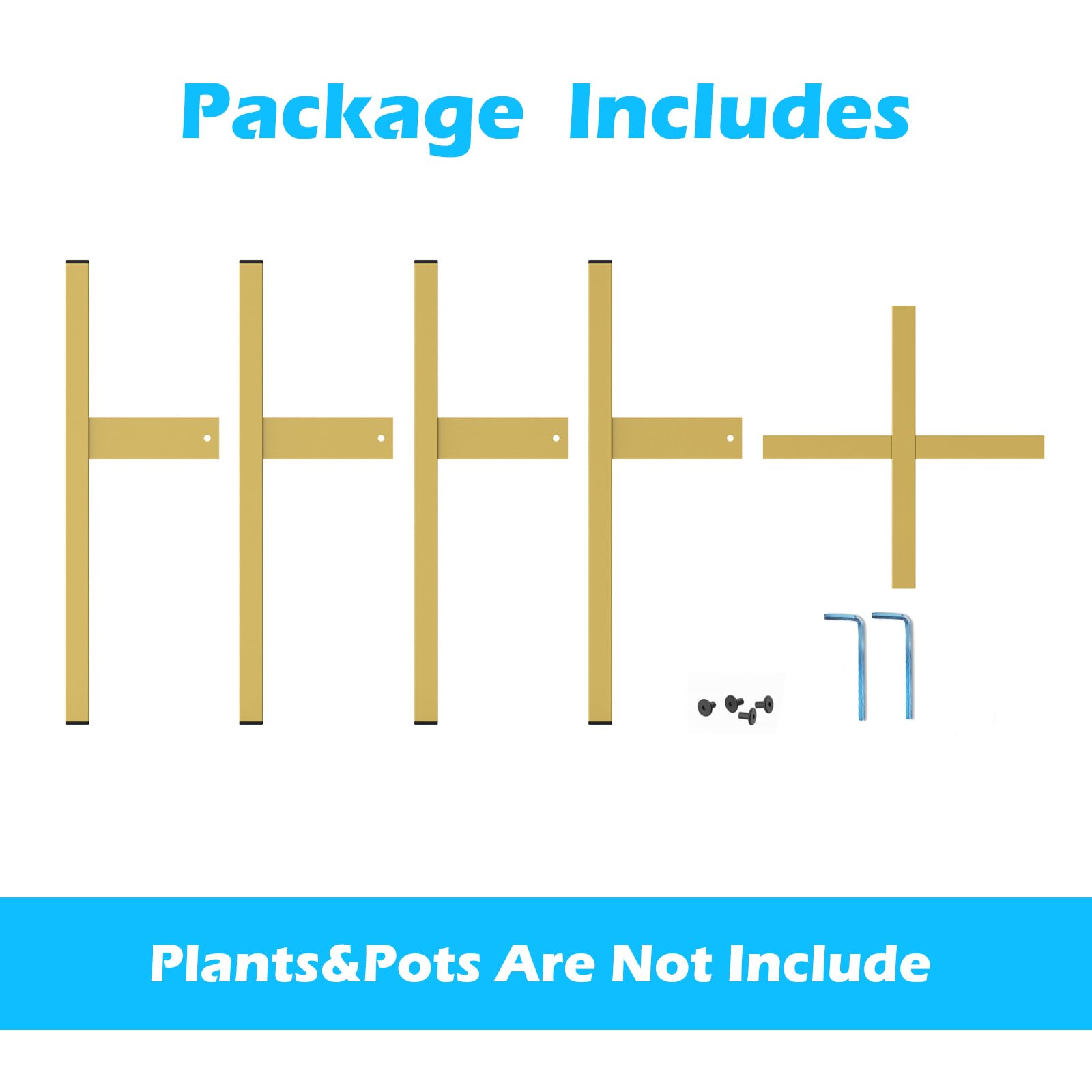DDPow heavy plant stand two height settings offer flexible setup options